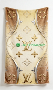 Louis Vuitton Throw Blankets